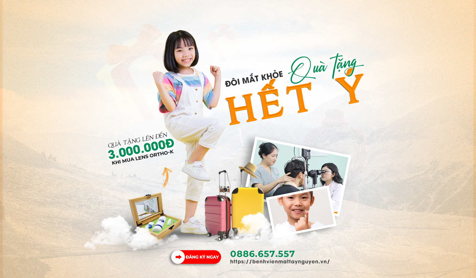 ĐÔI MẮT KHỎE - QUÀ TẶNG HẾT Ý!  